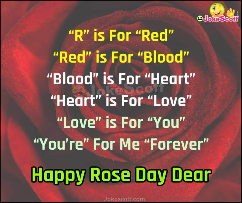 Happy Rose Day Message for Friends