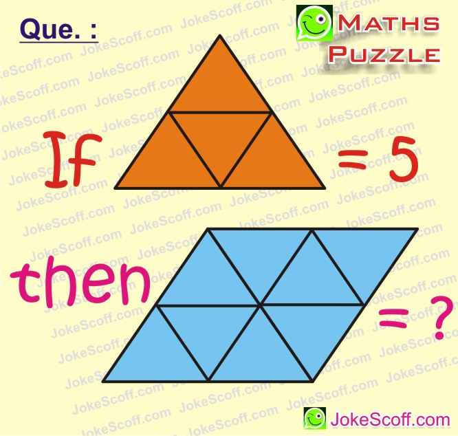 *Superb Maths Puzzles - For WhatsApp Puzzles - JokeScoff