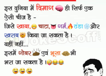 Brain Jokes in Hindi for WhatsApp and Facebook