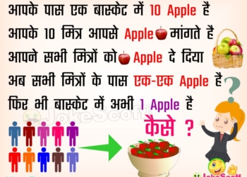 10 Apples in Basket Puzzles in Hindi