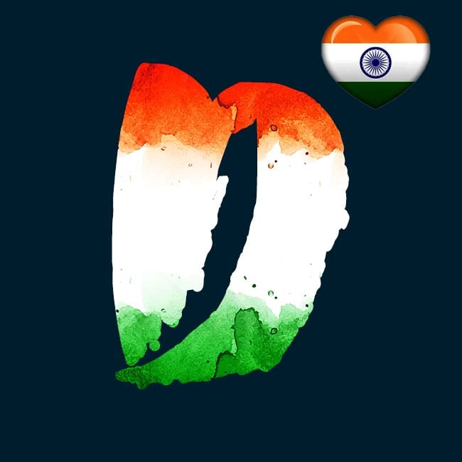 D Name Indian Flag Image Hd-by Jokescoff